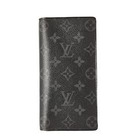 Louis Vuitton-Monogram Eclipse Brazza Wallet M61697-Black