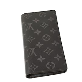 Louis Vuitton-Monogram Eclipse Brazza Wallet M61697-Black