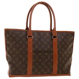 Louis Vuitton-LOUIS VUITTON Monogram Sac Weekend PM Tote Bag M42425 LV Auth ar9465-Other