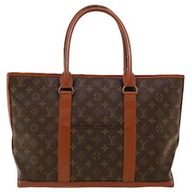 Louis Vuitton-LOUIS VUITTON Monogram Sac Weekend PM Tote Bag M42425 LV Auth ar9465-Other