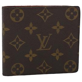 Louis Vuitton-Carteira LOUIS VUITTON Monogram Porte Monnaie Bier Cartes Crdit M61652 auth 42299-Monograma