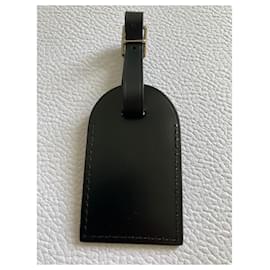 Authentic Louis Vuitton Silver-tone Luggage Tag Bag Charm – Luxe