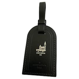 Louis Vuitton-Charmes de sac-Noir,Argenté