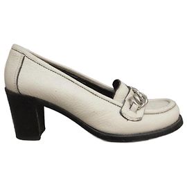 Barbara Bui Barabara Bui Slipper mit Absatz 37,5 Weiß