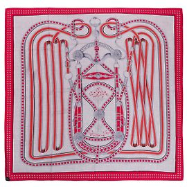 Hermès Accessorio HERMES Sciarpa 140 in Cashmere Rosso - 100407 Rosso