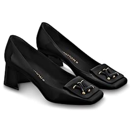 LOUIS VUITTON Sandals Mule Monogram Heel Shoes Women's Multicolor Size 34.5  (22cm equivalent) Multiple colors Patent leather ref.482918 - Joli Closet