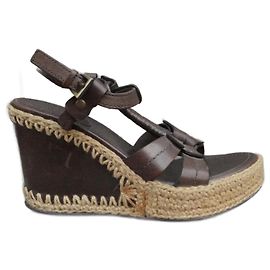 Ash p wedge sandals 37 Dark brown