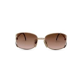Christian Dior-Óculos de sol femininos vintage menta 2694 40 50/18 130MILÍMETROS-Dourado