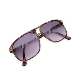 Autre Marque-Vintage braune Sonnenbrille m/Graue Gläser Zilo N/42 54/12 135MM-Braun
