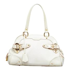 Louis Vuitton-Suhali Le Radieux Handbag M95624-White