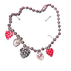 Collar con dijes Alessandra Rich Multicolor Multicolor