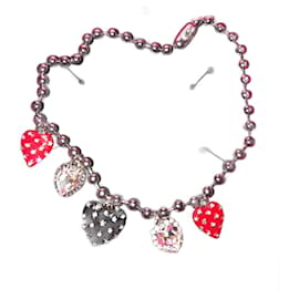 Collier à breloques Alessandra Rich Multicolore Multicolore