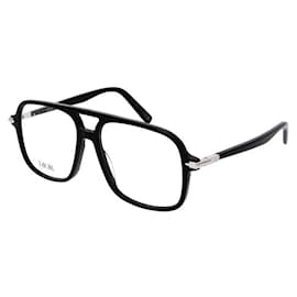 Dior-DIOR pilot eyeglasses DIORBLACKSUITO N3THE 1000-Black