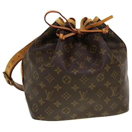 Louis Vuitton-LOUIS VUITTON Monogram Petit Noe Shoulder Bag M42226 LV Auth 43053-Other
