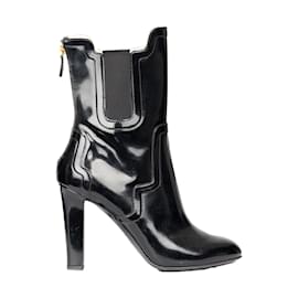 Moschino-Moschino High Ankle Boots-Black