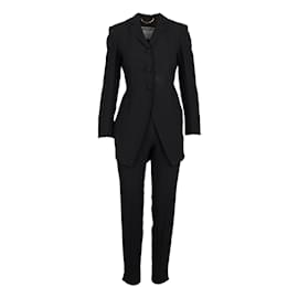 Moschino-Moschino Couture-Anzug mit Schleife-Schwarz
