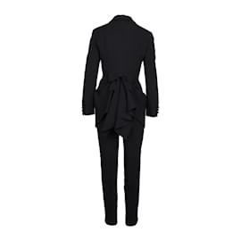 Moschino-Moschino Couture Suit with Bow-Black