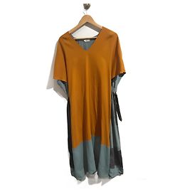 FENDI Kleider T.International S Viskose Orange