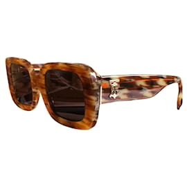 Burberry-Óculos de sol-Castanho claro
