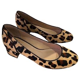 Autre Marque-Zapatillas de ballet-Estampado de leopardo