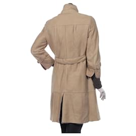 Brunello Cucinelli-Coats, Outerwear-Beige,Grey