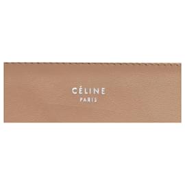 Céline-Celine Large Trio Bag in Camel Brown Leather-Brown