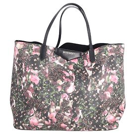 Givenchy Antigona Large Floral Print Shopper Bag in Multicolor Coated Canvas Multiple colors
