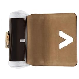 Louis Vuitton-Louis Vuitton Twist PM Shoulder Bag in White Epi Leather-White