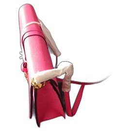 Bolsa de mão Chloé em couro rosa Rosa
