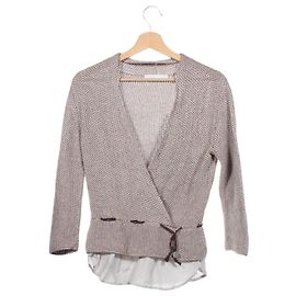 Fabiana Filippi Pullover beige Baumwolle XS Beige