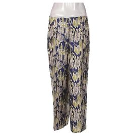 Pantalon Karen B Y Simonsen Viscose et Polyester Multicolore