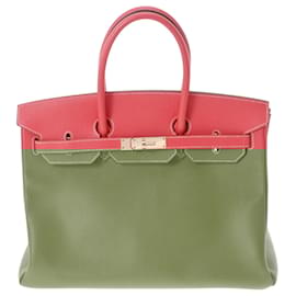 Hermès-Hermès Birkin 35-Red