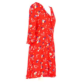 Claudie Pierlot-robe-Red