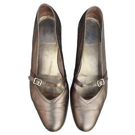 ballerines Salvatore Ferragamo modèle Audrey p 37 Bronze