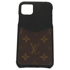 Louis Vuitton-LOUIS VUITTON Monogram Planner Capa Capa para iPhone Carteira 5Definir Autenticação LV tb633-Monograma