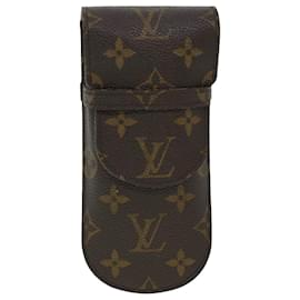 Louis Vuitton-LOUIS VUITTON Monogram Etui Lunette Rabat Brillenetui M62970 LV Auth bs5563-Monogramm