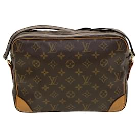 Louis Vuitton-LOUIS VUITTON Monogram Nile Shoulder Bag M45244 LV Auth 42886-Monogram