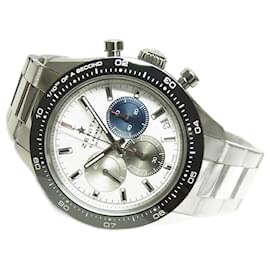 Zénith-ZENITH Chrono Master sports white Dial Bracelet Specification Genuine goods Mens-Silvery