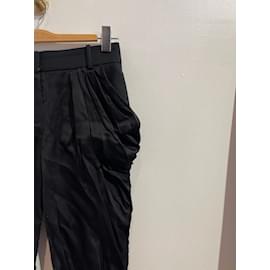 Louis Vuitton-LOUIS VUITTON Pantalones cortos T.Lana M internacional-Negro