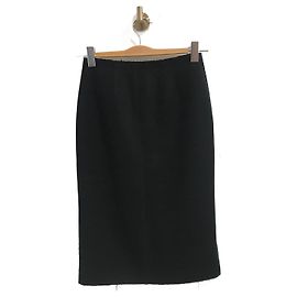 LOUIS VUITTON Skirts T.International S Wool Black