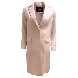 Kiton Light Pink Two-button Cashmere Coat Pink