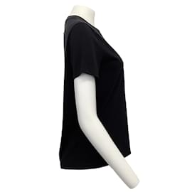 Chanel-Chanel Black Cotton Short Sleeve Pharrell Coco Chanel Tee Shirt-Black