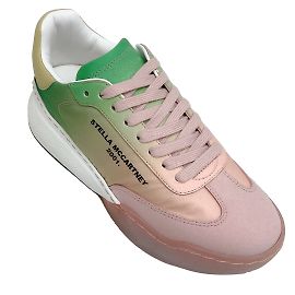 Stella Mc Cartney Stella McCartney Peach / Sneakers sfumate verdi Rosa