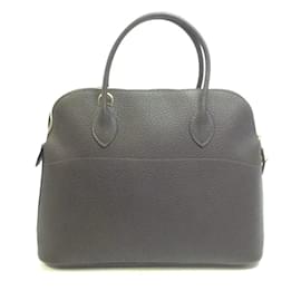 Hermès-Bolide Brown Satchel by Hermès-Brown