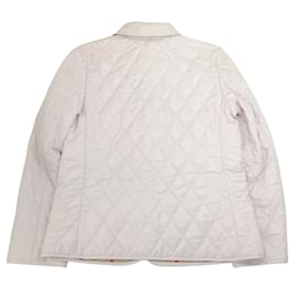 Burberry-Children's Burberry Lilac Quilted Jacket-White