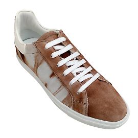 Brun Casadei / Baskets blanches Totem Canyon Marron