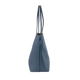 Fendi-Cabas Selleria en cuir bleu ciel Fendi-Bleu