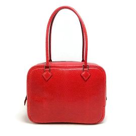 Hermès Plume 20 2006 Rouge Veranus Niloticus Satchel Red