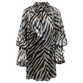 Redemption Rédemption Noir / Robe argentée Zebra Pirata Night Out Noir