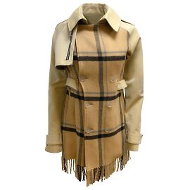 Unravel Project Cappotto Mackintosh foderato beige Beige